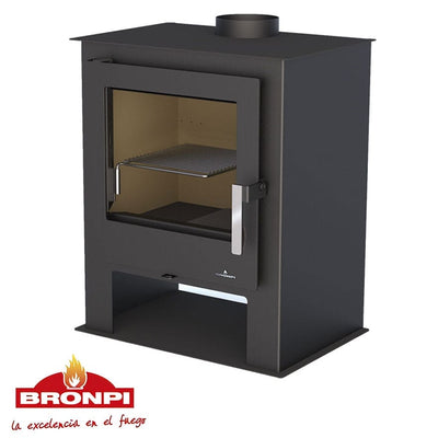 Estufa de Leña Bronpi Modelo Gijón