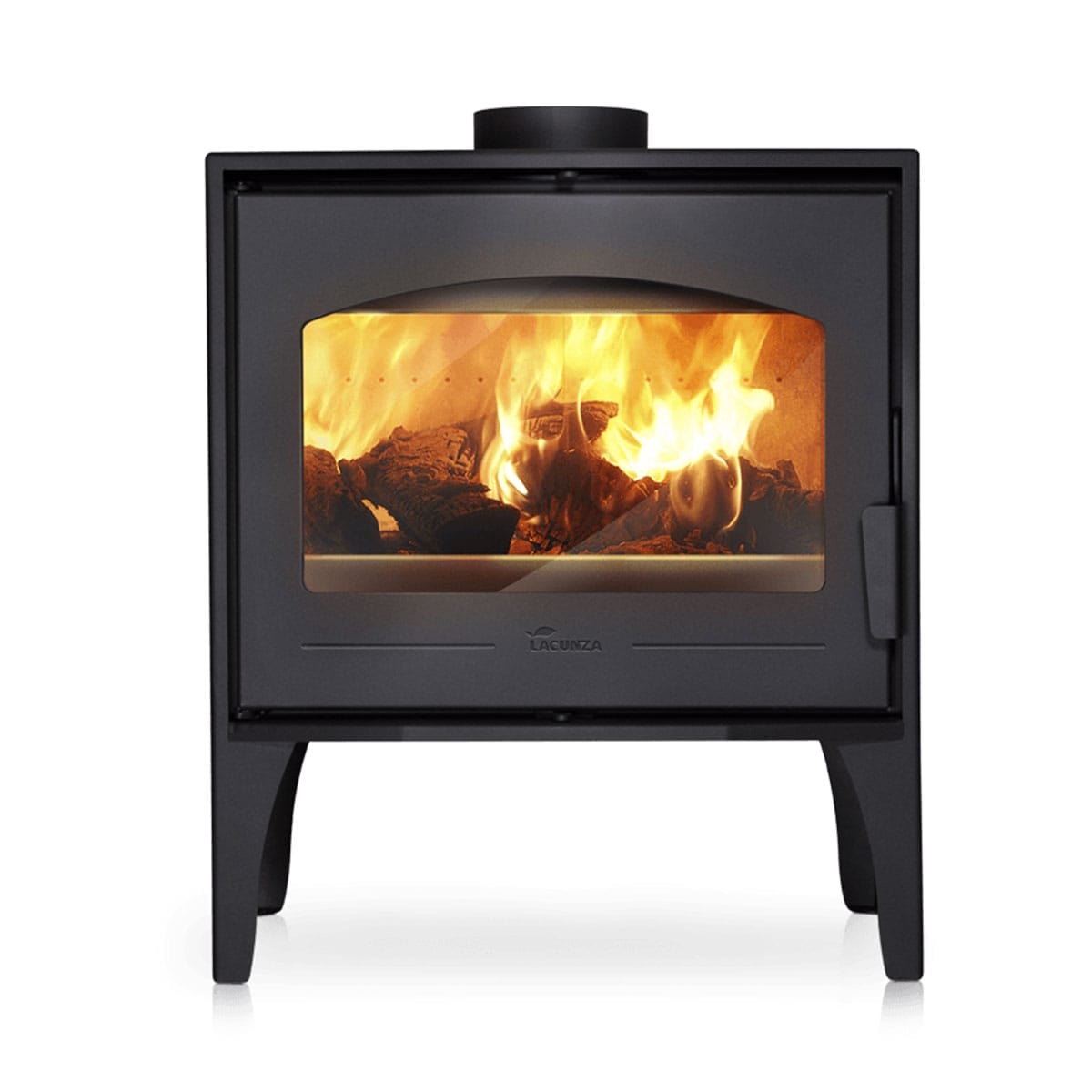 Estufa de Leña en Acero Calpe (Lacunza)