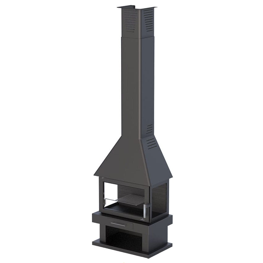 Estufa de Leña Chimenea Huesca (Bronpi)
