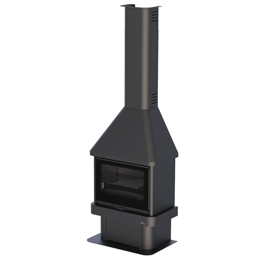 Estufa de Leña Chimenea Lisboa (Bronpi)