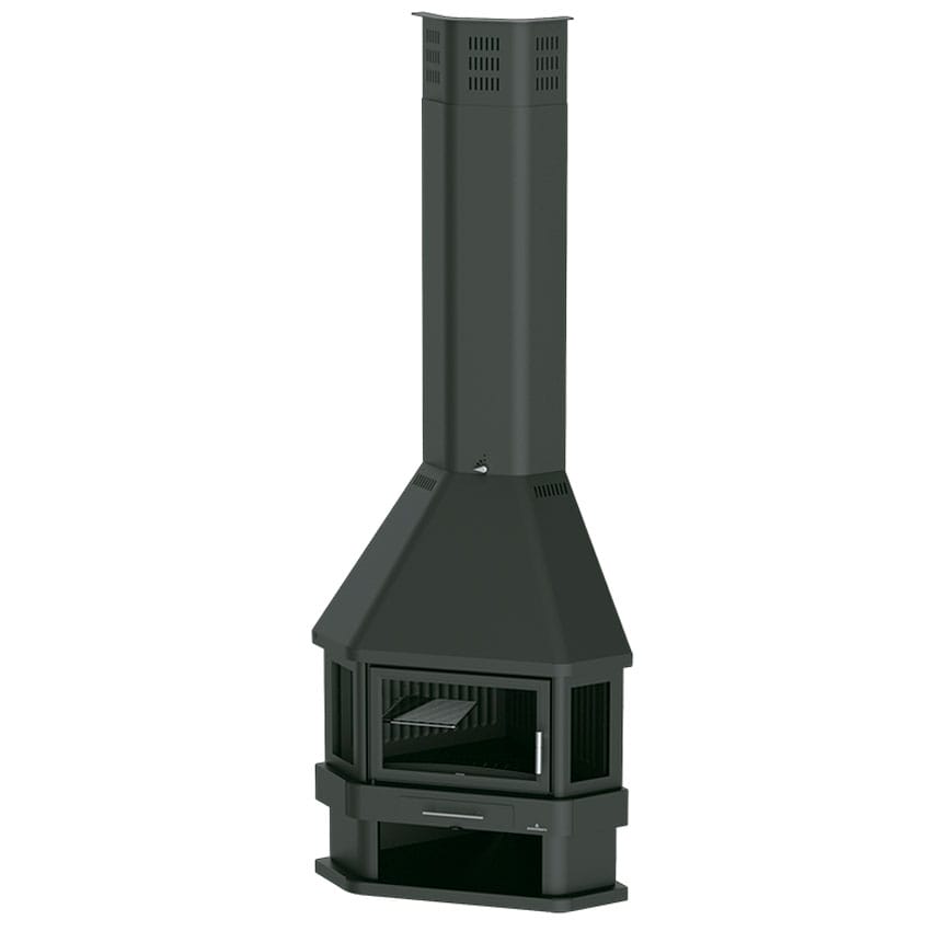 Estufa de Leña Chimenea Lorca-R (Bronpi)