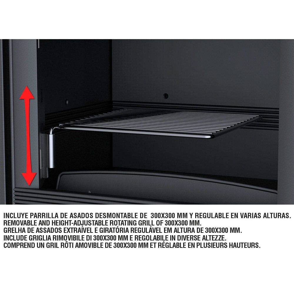 Estufa de Leña Insertable Paris 90-E (Bronpi)