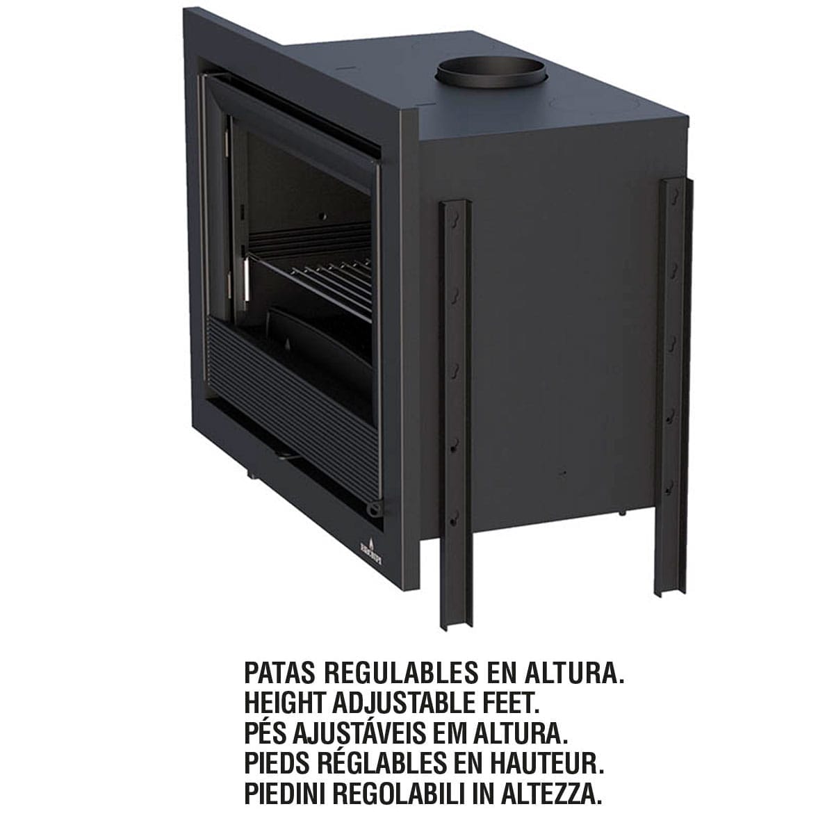 Estufa de Leña Insertable Paris 90-E (Bronpi)