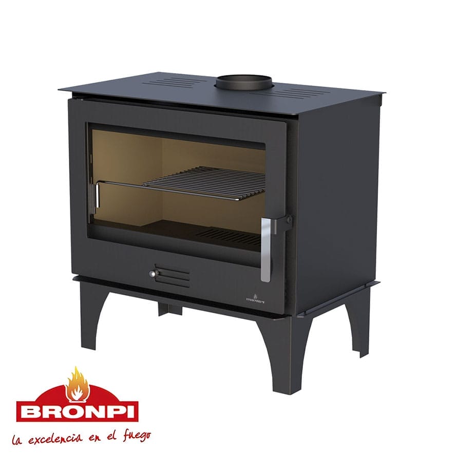 Estufa de Leña Tradicional Sena Plus (Bronpi)