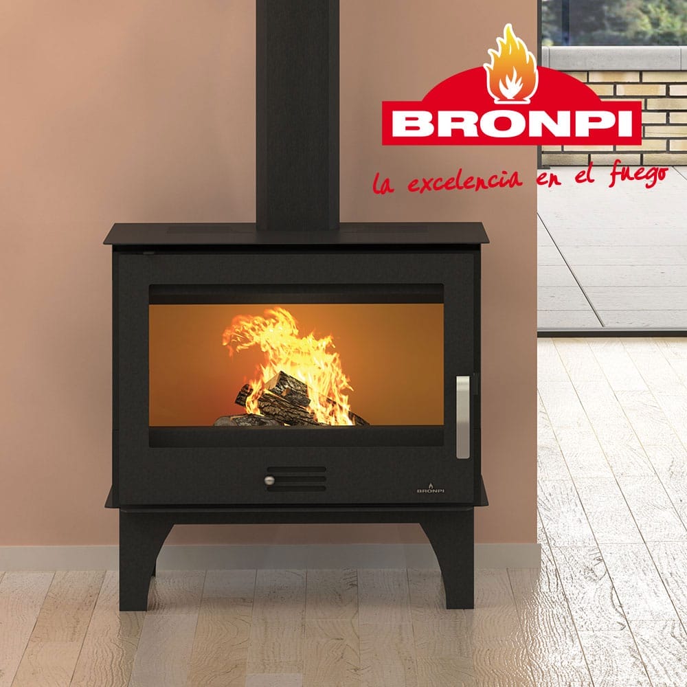 Estufa de Leña Tradicional Sena Plus (Bronpi)